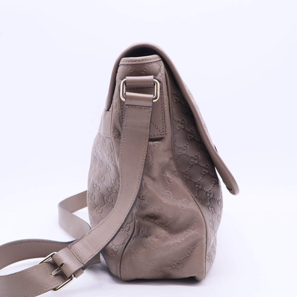 Guccissima Crossbody Beige