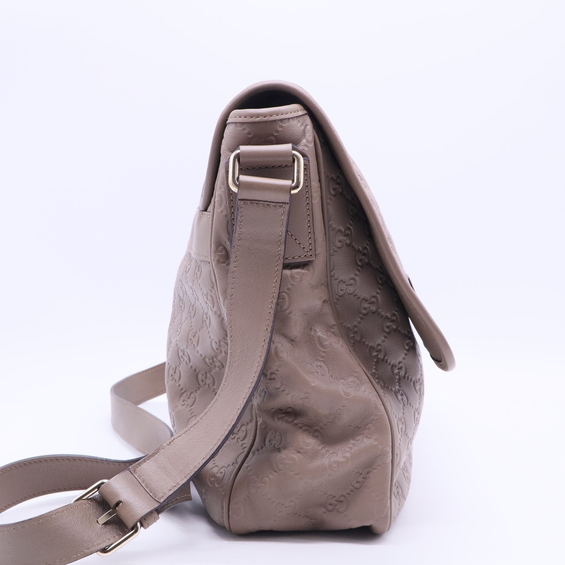 Guccissima Crossbody Beige