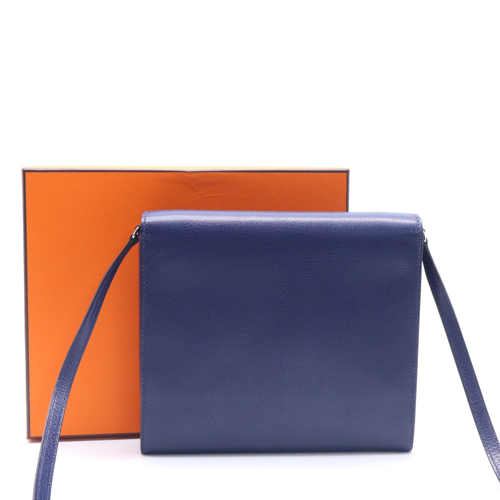 Hermes Colvert Chevre Mysore Leather Cinhetic To Go Shoulder Bag  twins B22232