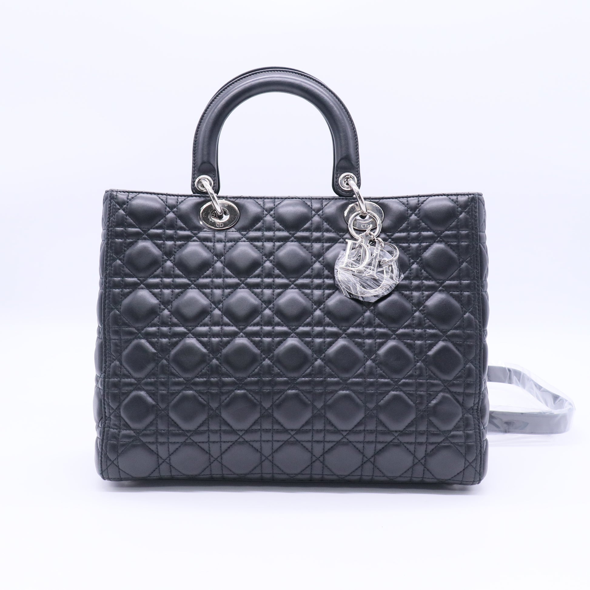 Christian Dior Cannage Lady Dior Large Vintage Twins  LDJ3160