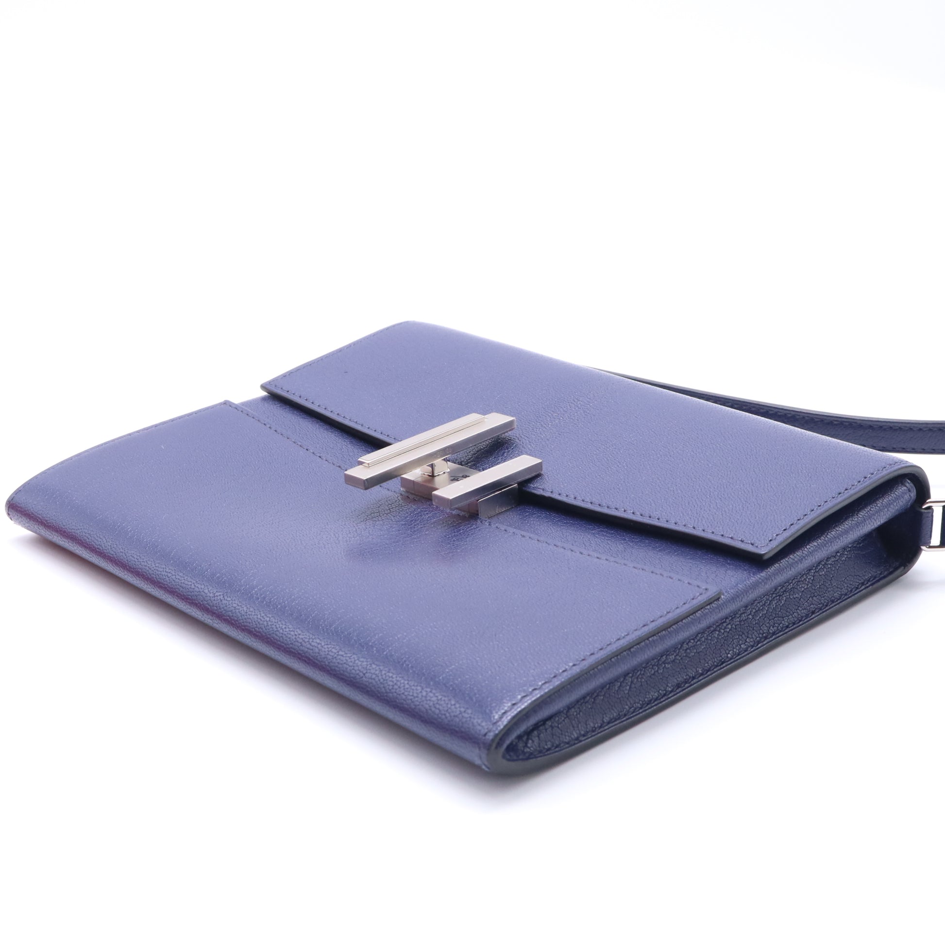 Hermes Colvert Chevre Mysore Leather Cinhetic To Go Shoulder Bag  twins B22232