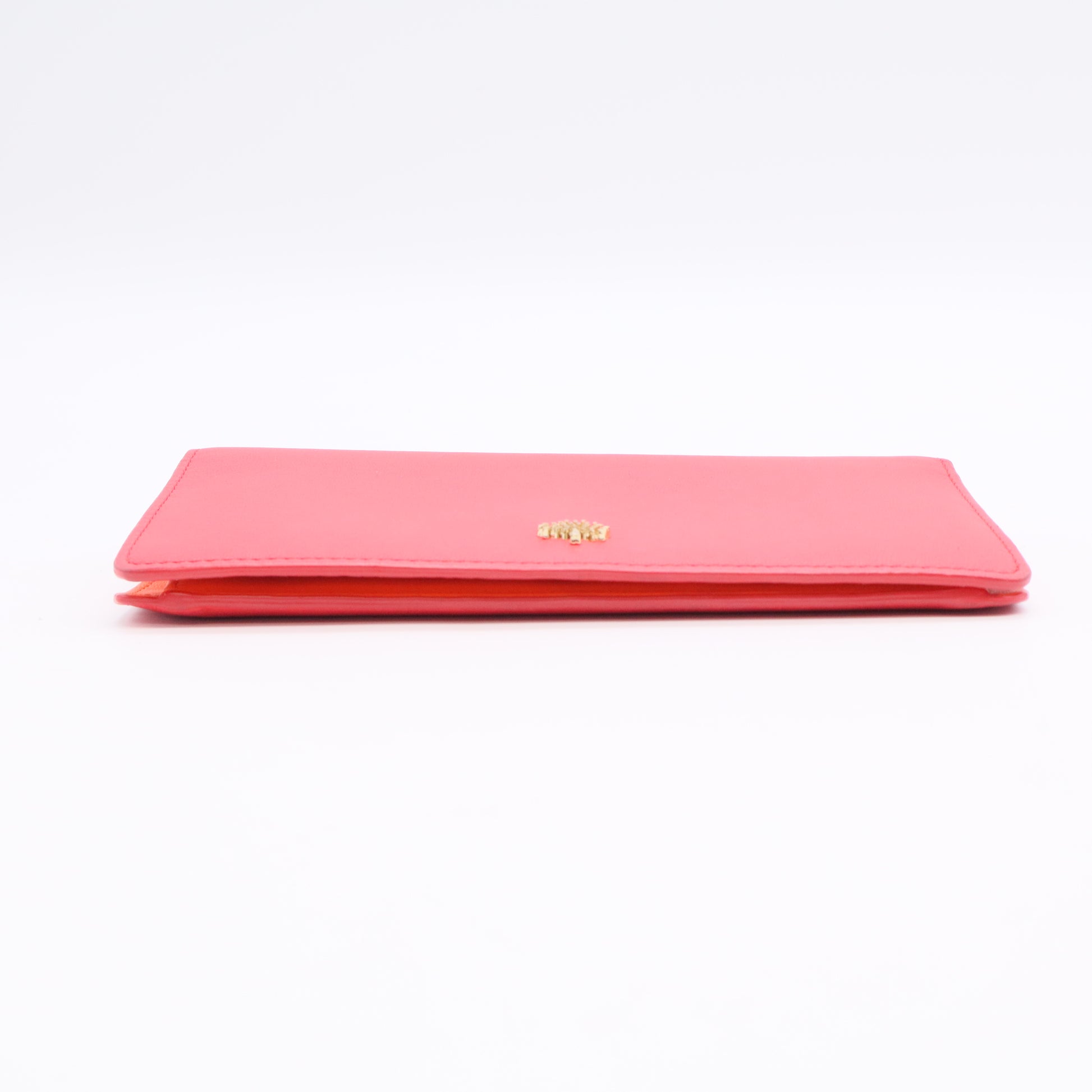 Mulberry Continental Wallet in Red, Leather twins LDJ3087