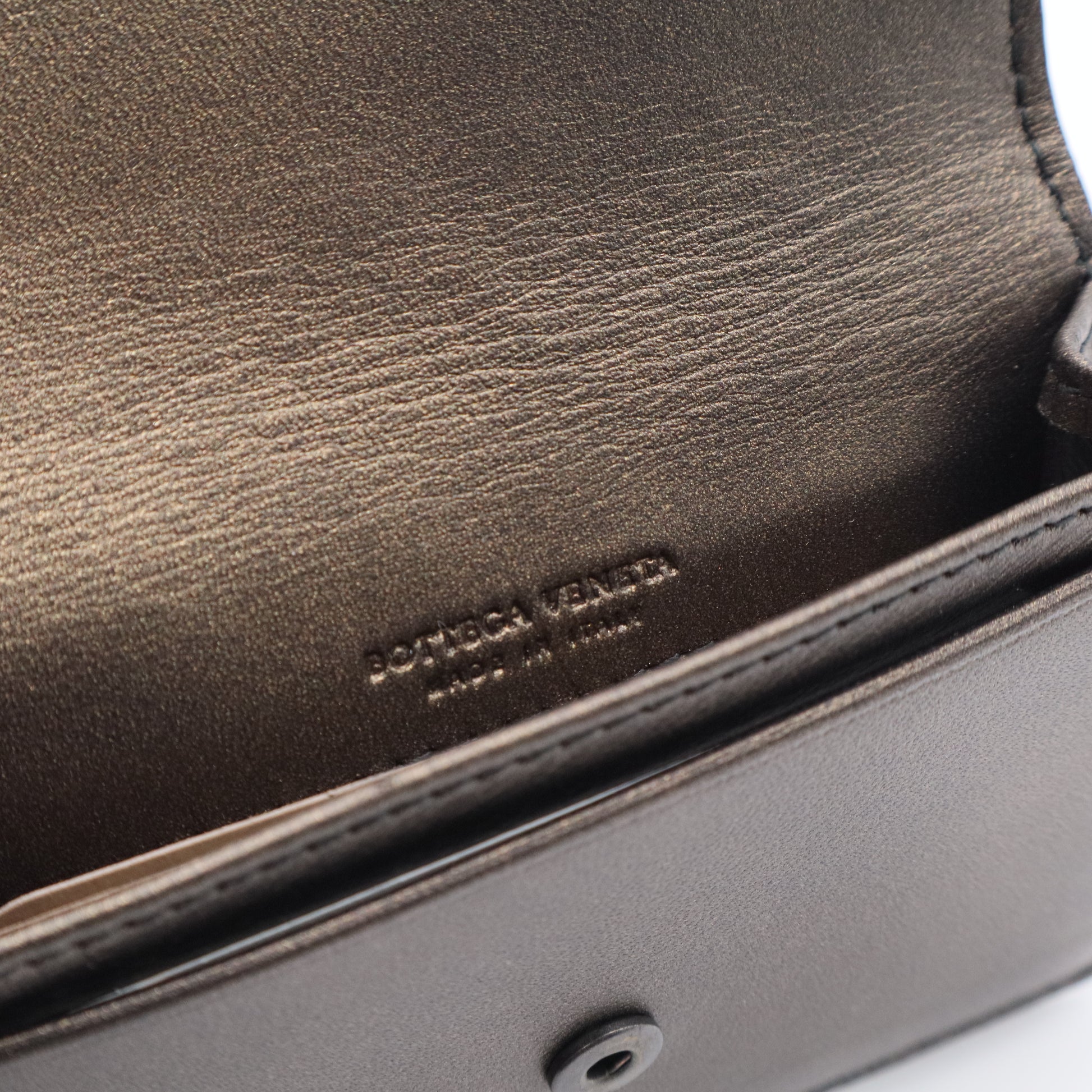Intrecciato Nappa wallet Twins
