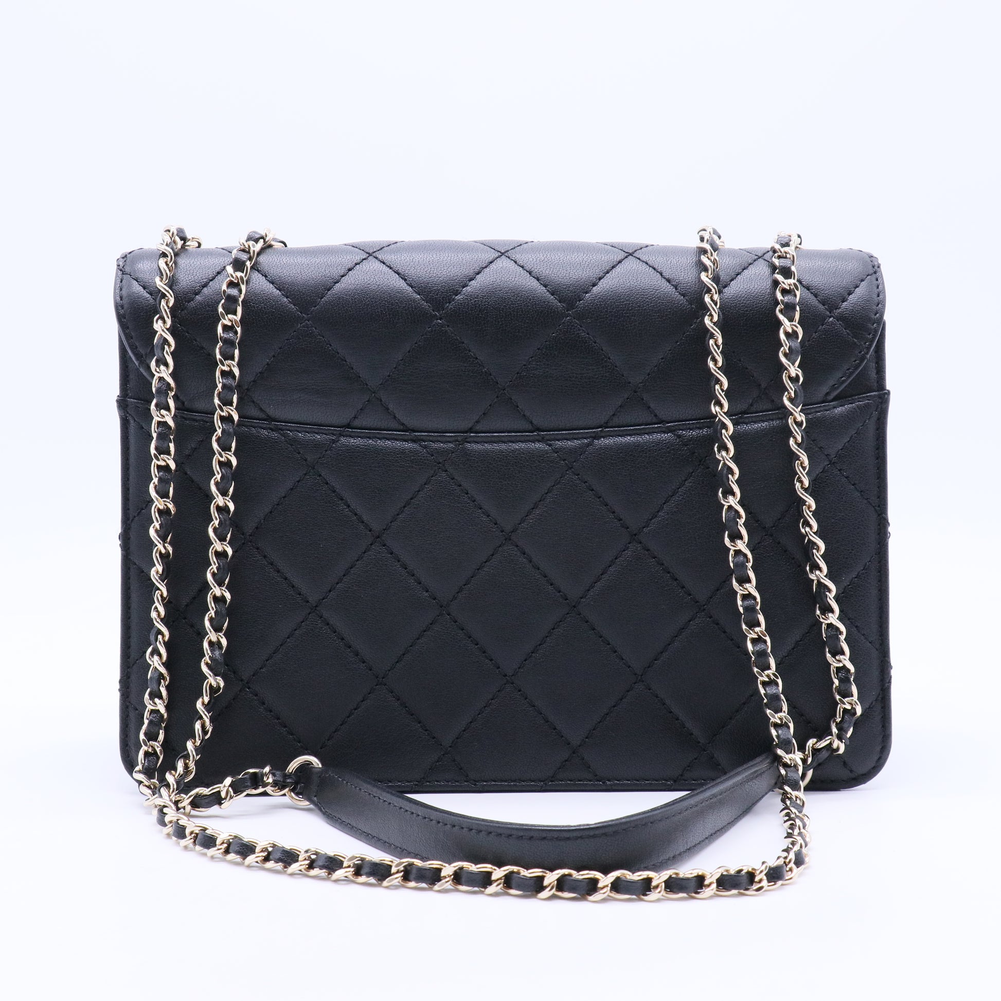Medium Beauty Lock Flap Bag