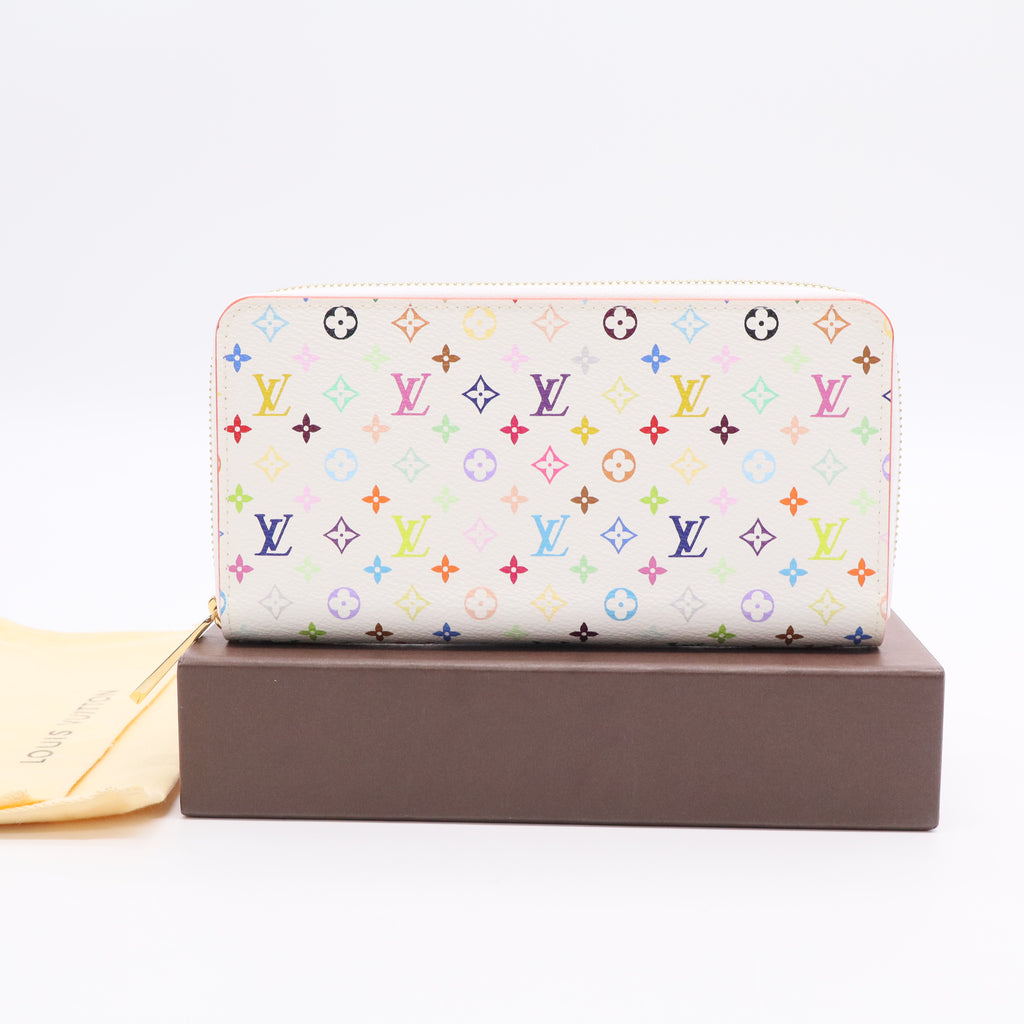 Monogram Multicolor Zippy Wallet White TWINS LDJ3096