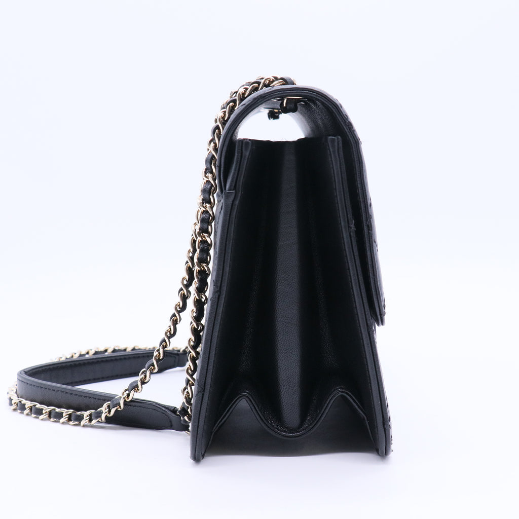Medium Beauty Lock Flap Bag