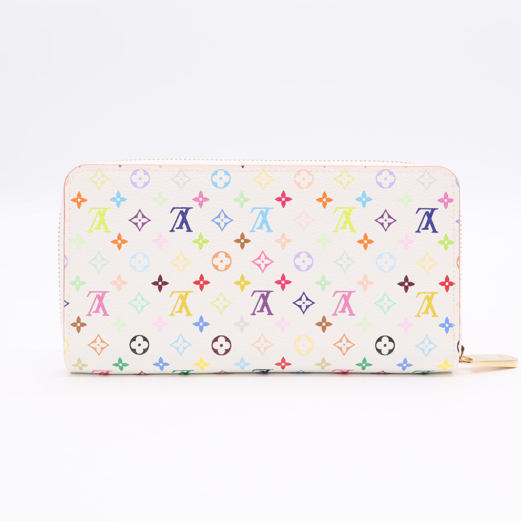 Monogram Multicolor Zippy Wallet White TWINS LDJ3096
