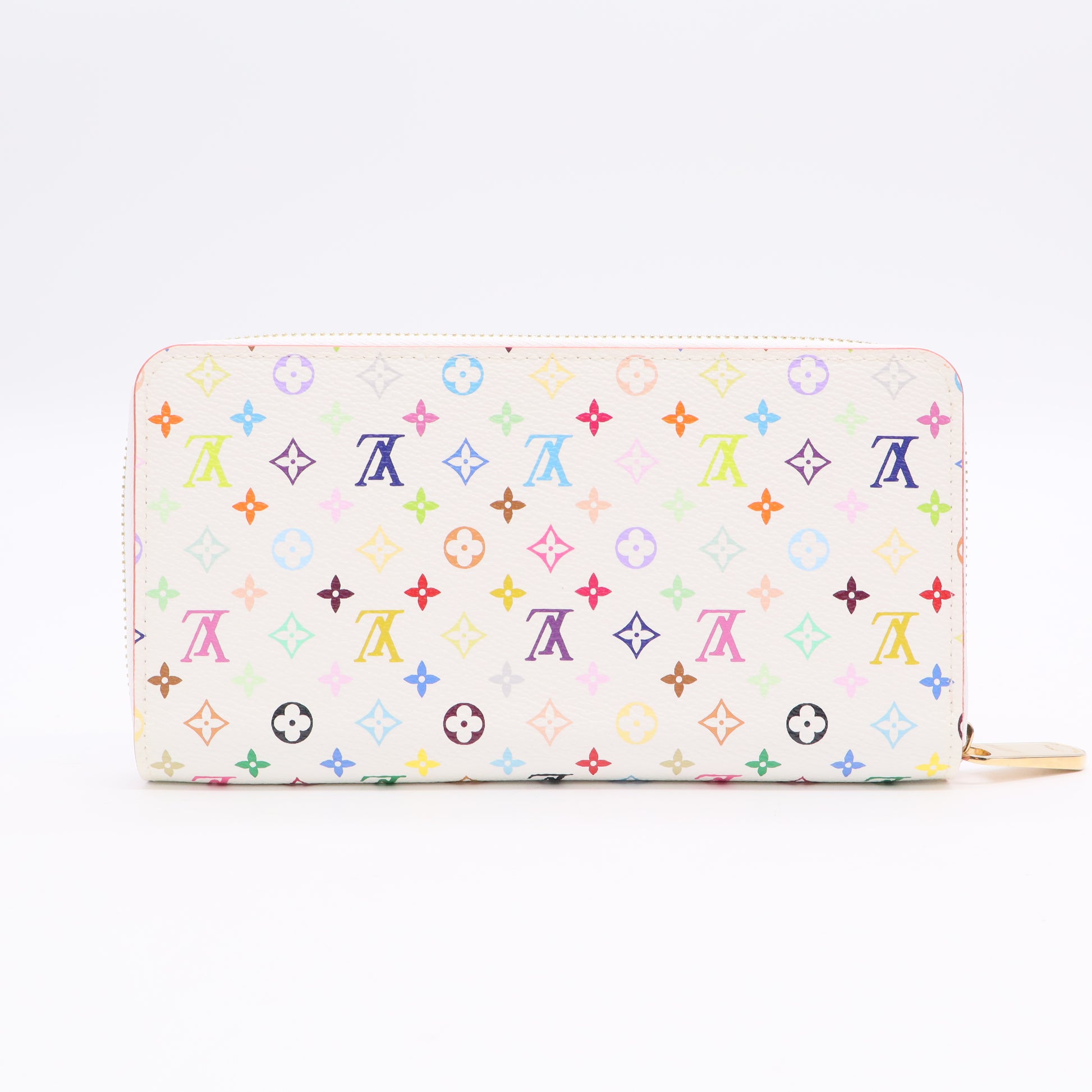 Monogram Multicolor Zippy Wallet White TWINS LDJ3096