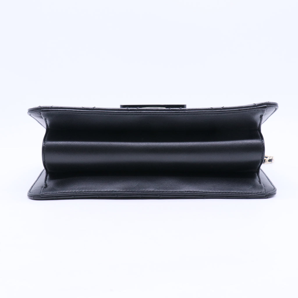 Medium Beauty Lock Flap Bag