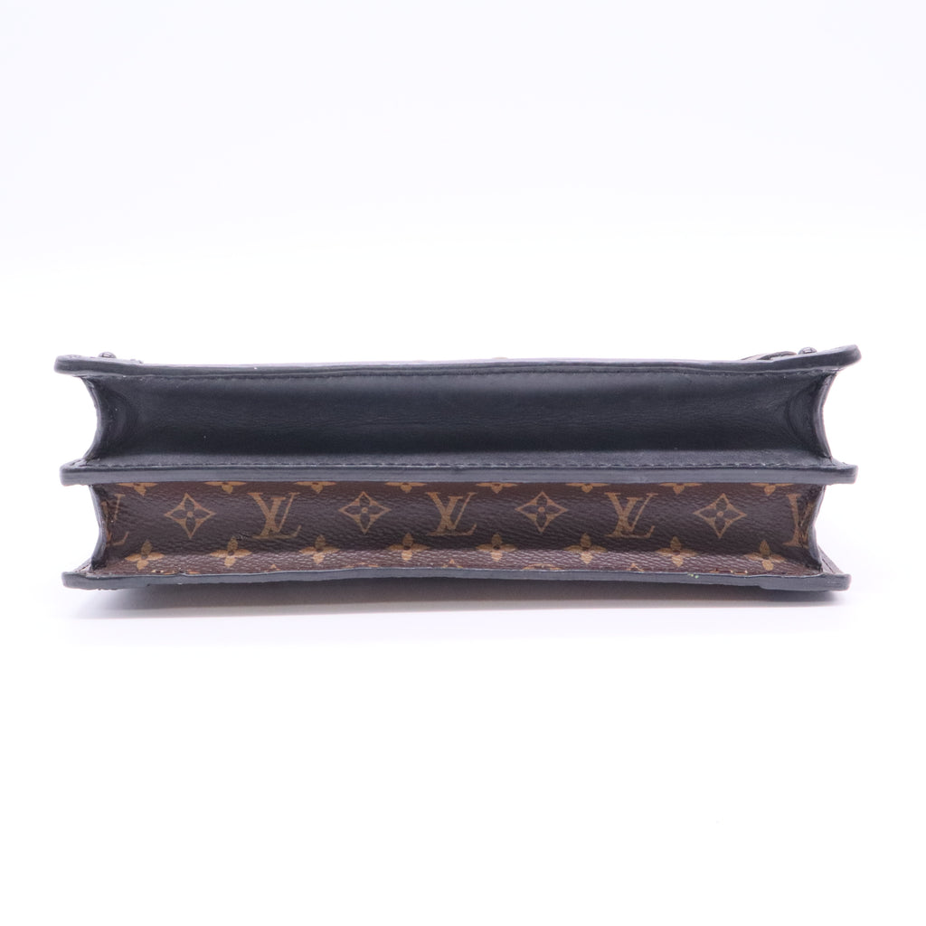 Reverse Monogram Trunk Clutch J2168 Twins