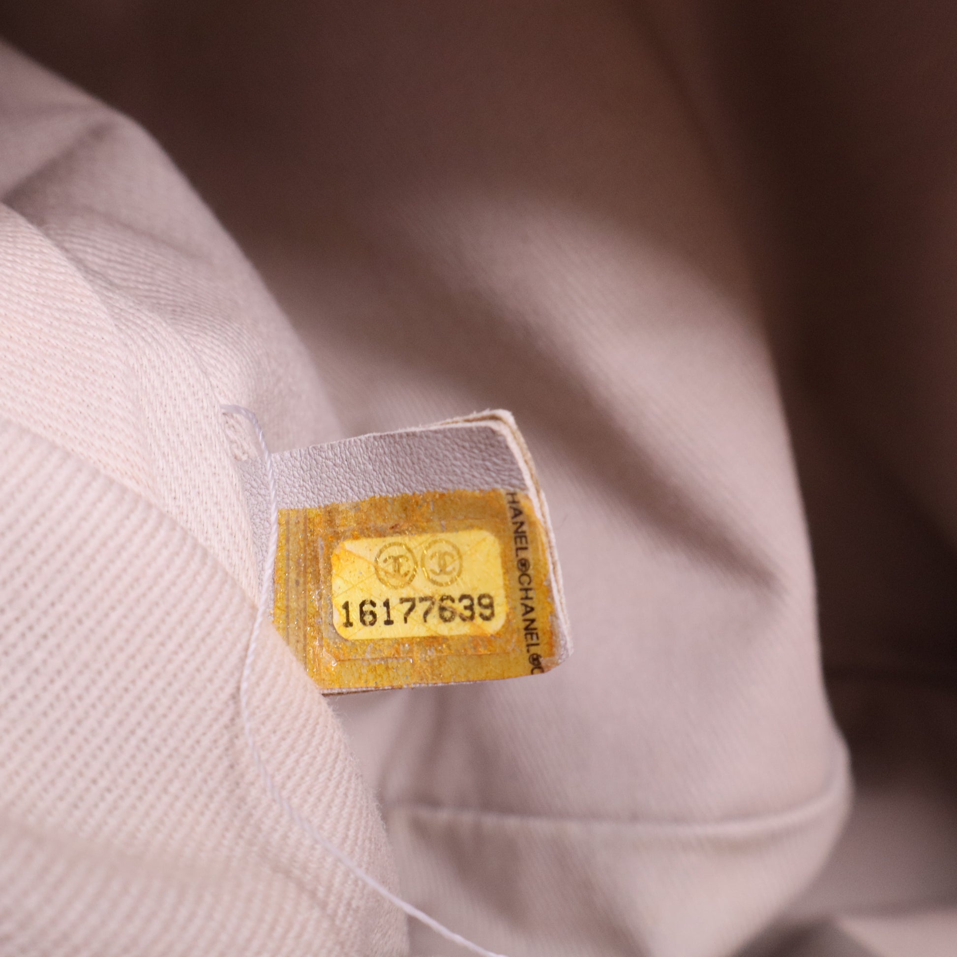 Spiral Sea Hit Tote Quilted Iridescent Calfskin Large