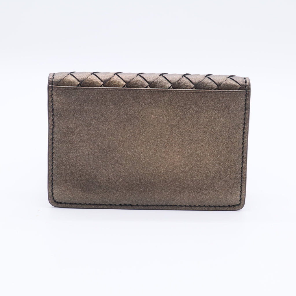 Intrecciato Nappa wallet Twins