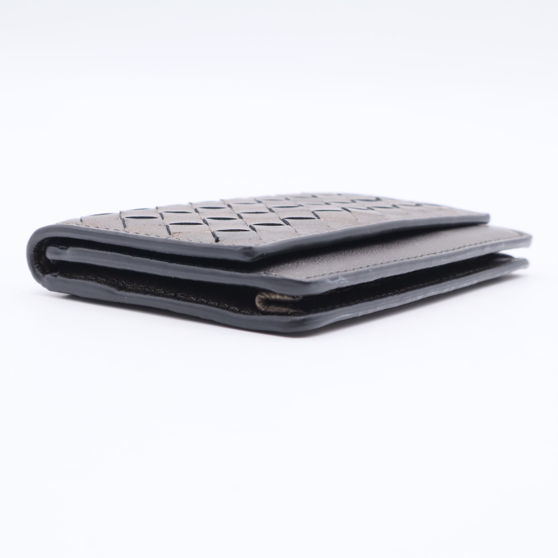 Intrecciato Nappa wallet Twins