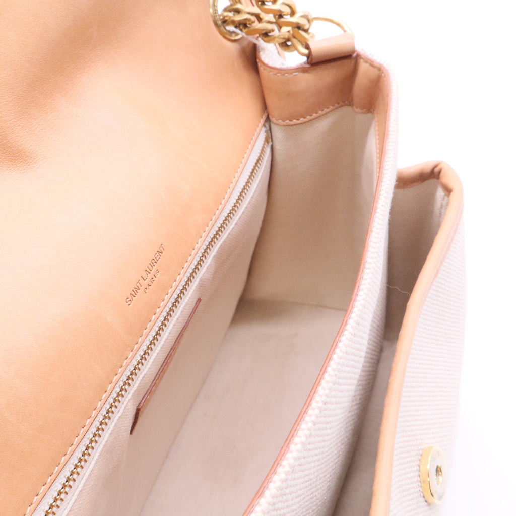 Niki Chain Flap Bag Canvas Medium J2322 Twins