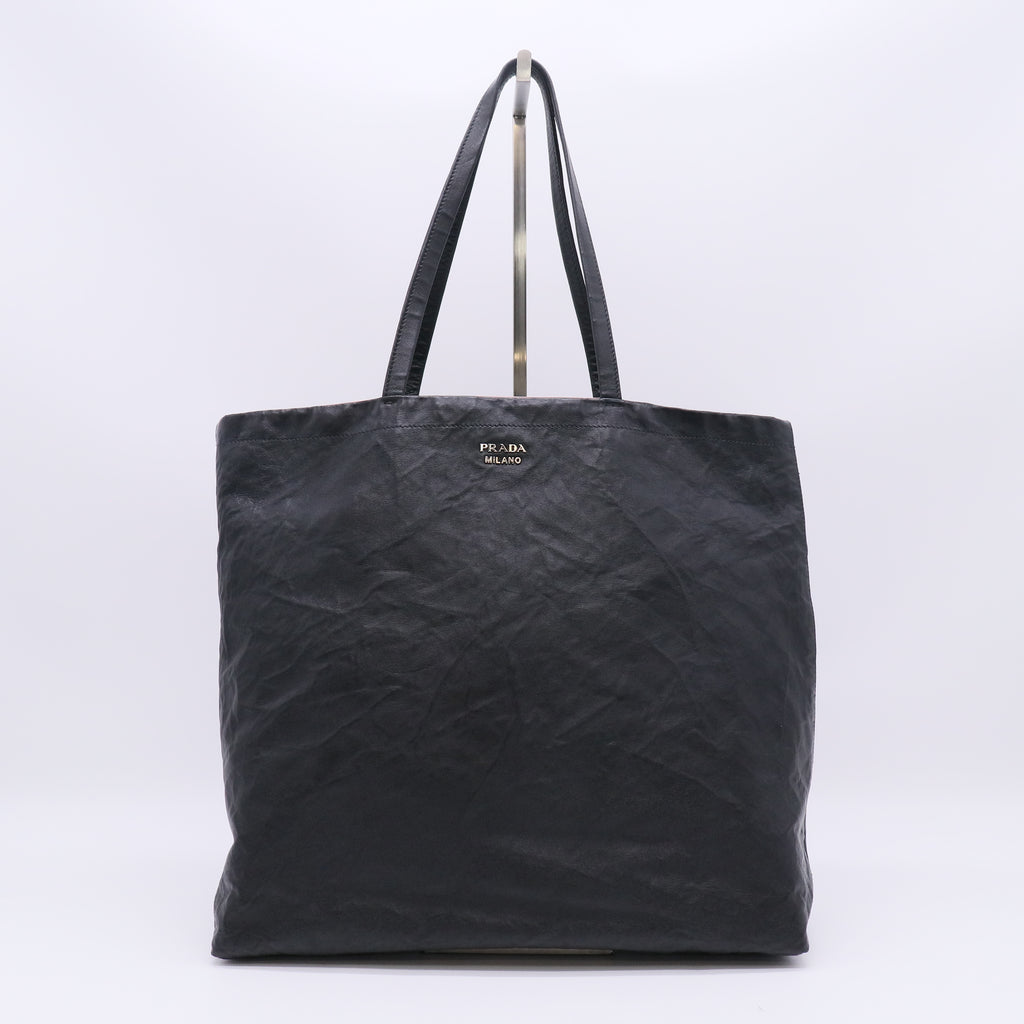 Prada Nappa Antique Reversible Shopper Tote Twins LDZ525