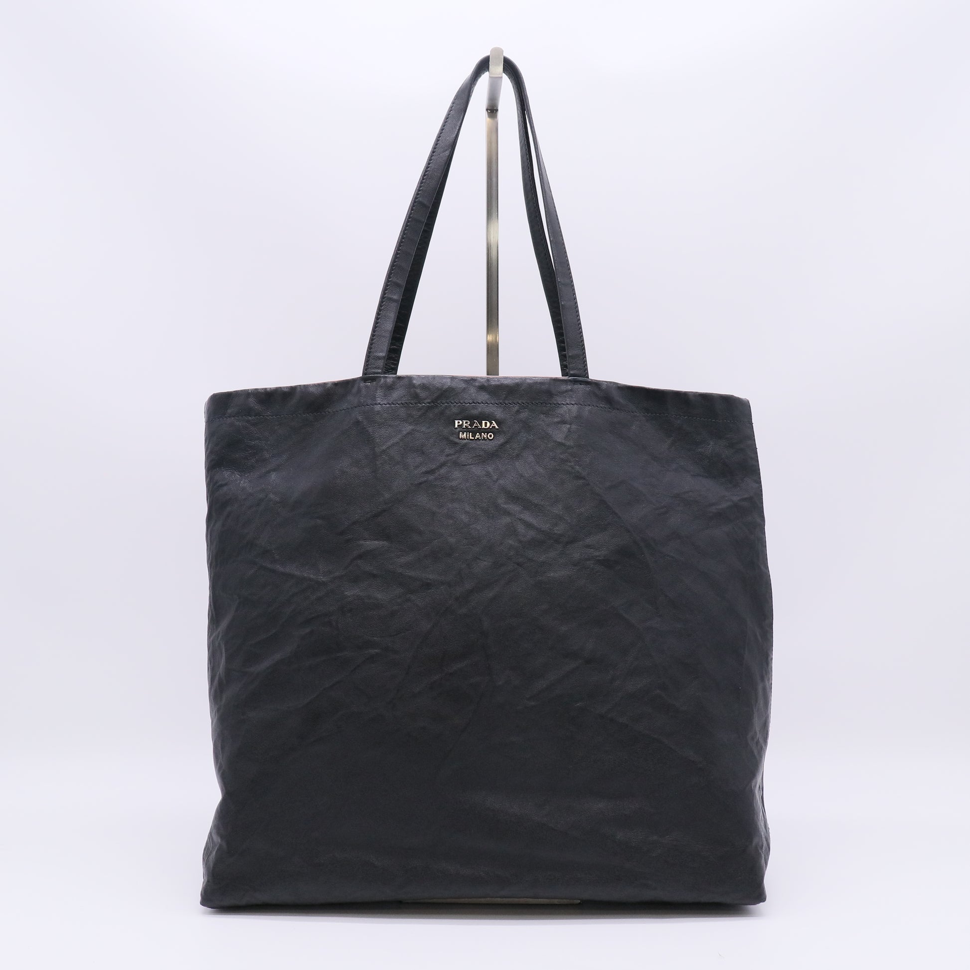 Prada Nappa Antique Reversible Shopper Tote Twins LDZ525
