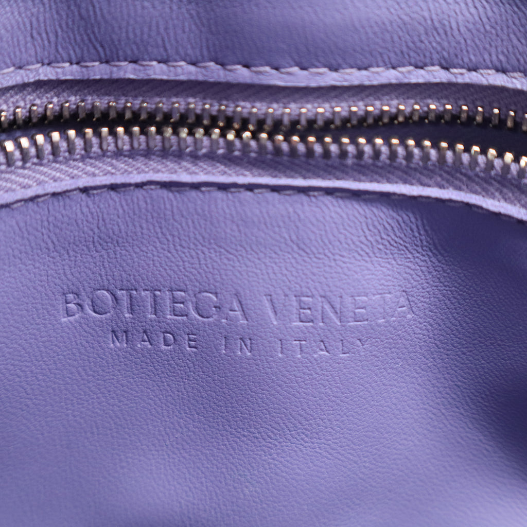 BOTTEGA VENETA Cassette Crossbody Bag Padded Maxi Intrecciato Leather Twins