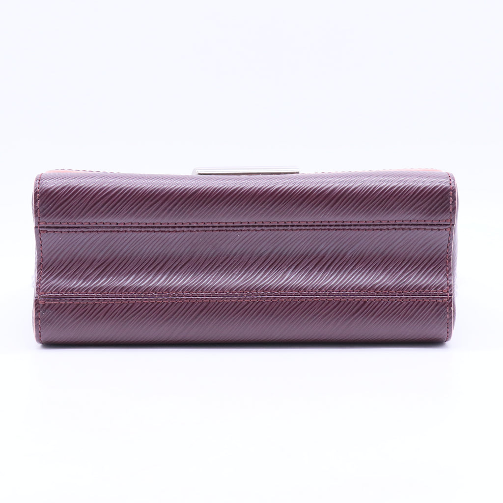 Bordeaux Epi Leather Twist MM Bag