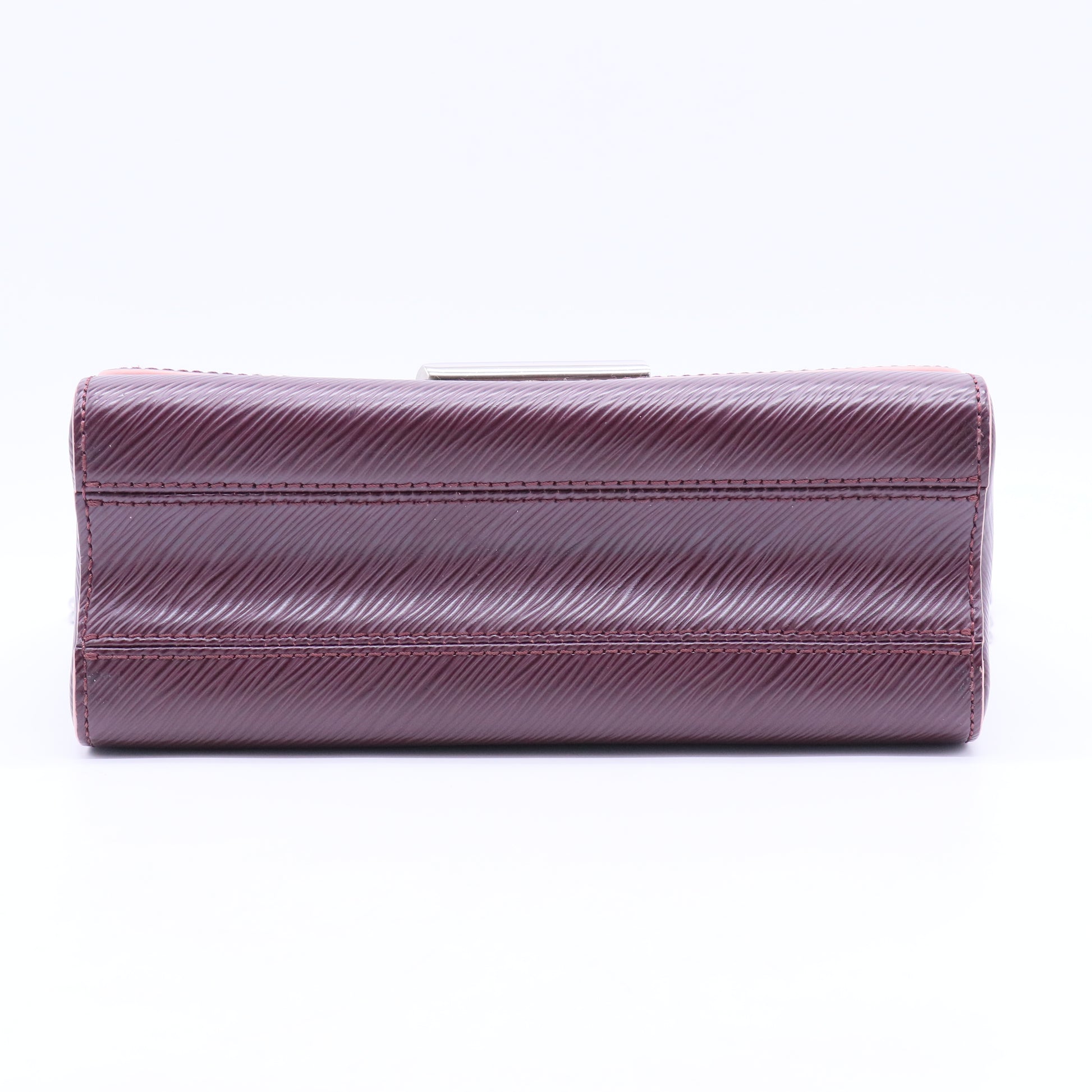 Bordeaux Epi Leather Twist MM Bag