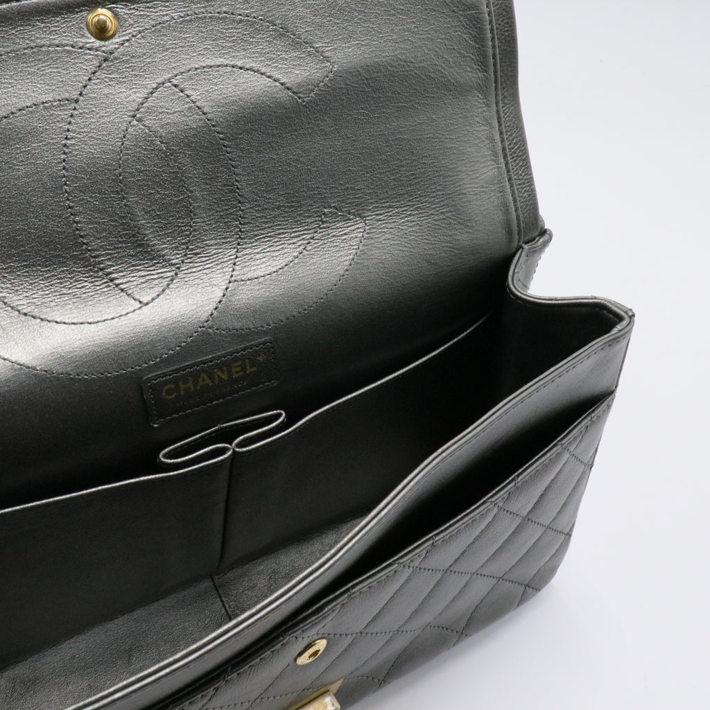 Reissue 2.55 Flap Bag Quilted Aged Calfskin Gisel