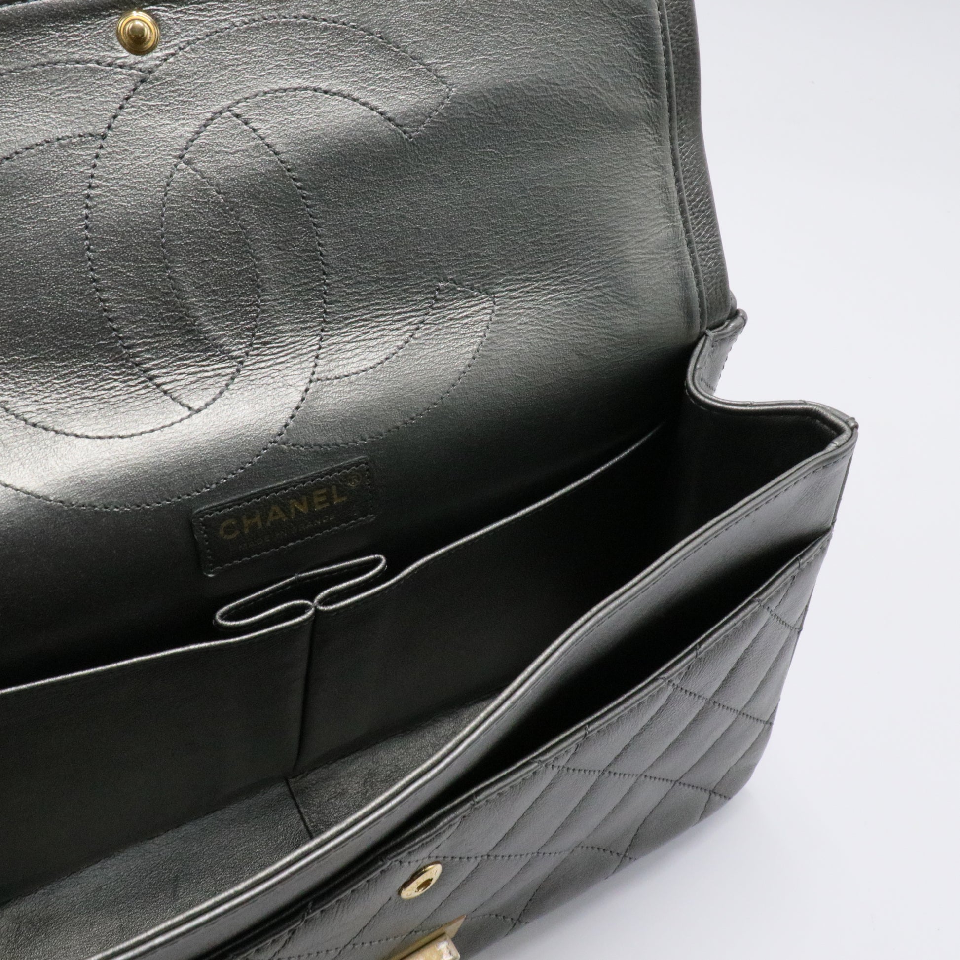 Reissue 2.55 Flap Bag Quilted Aged Calfskin Gisel
