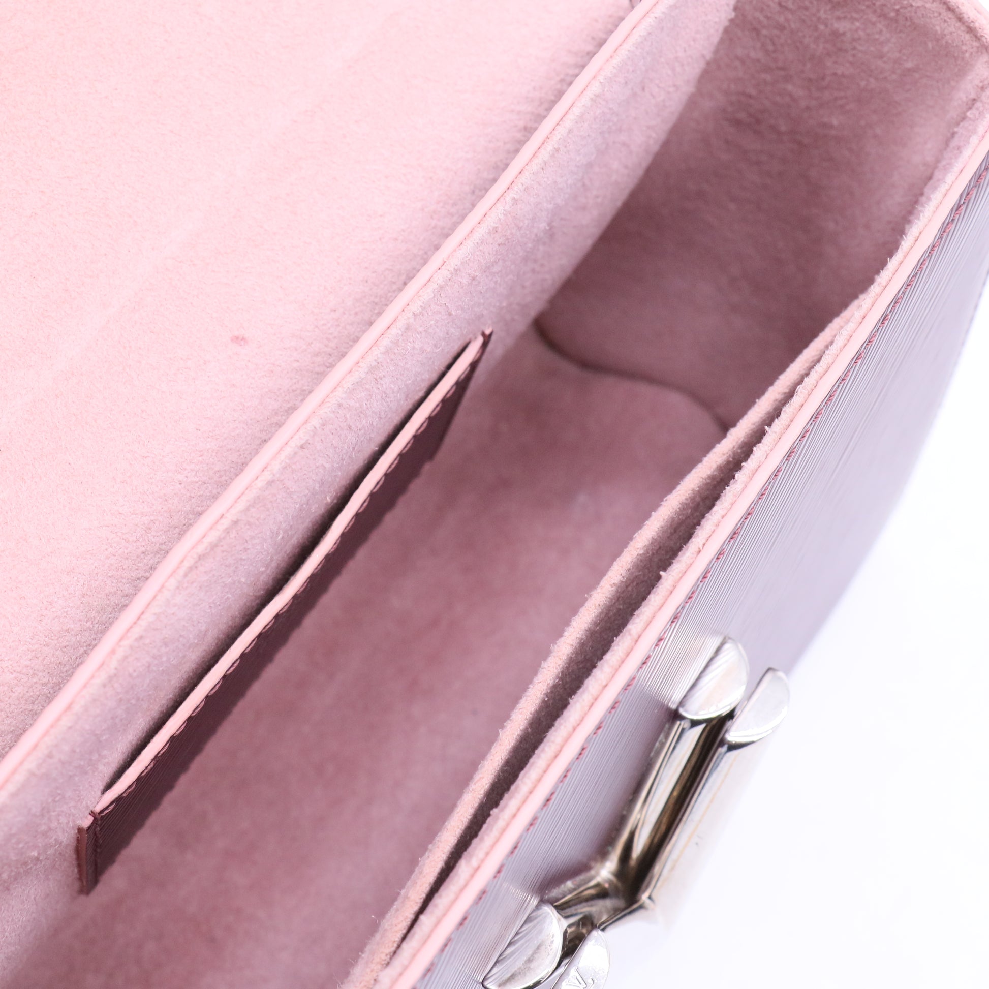 Bordeaux Epi Leather Twist MM Bag