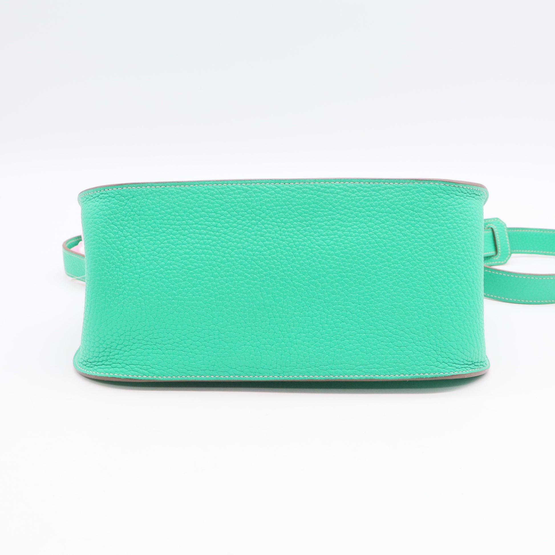 Hermes Menthe Taurillon Leather Sac Jypsiere Messenger Bag TWINS LDJ3084