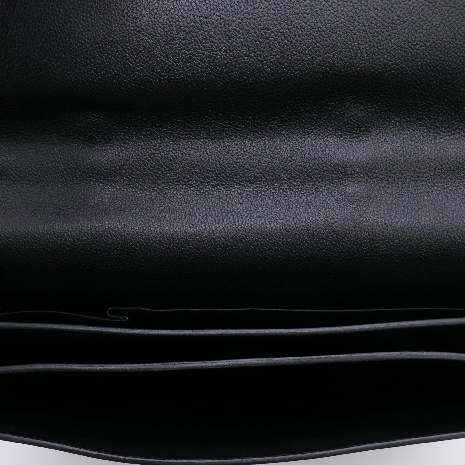Hermes Black Vache Trekking Leather Sac a Depeche 2-41 Briefcase Bag twins LDZ538