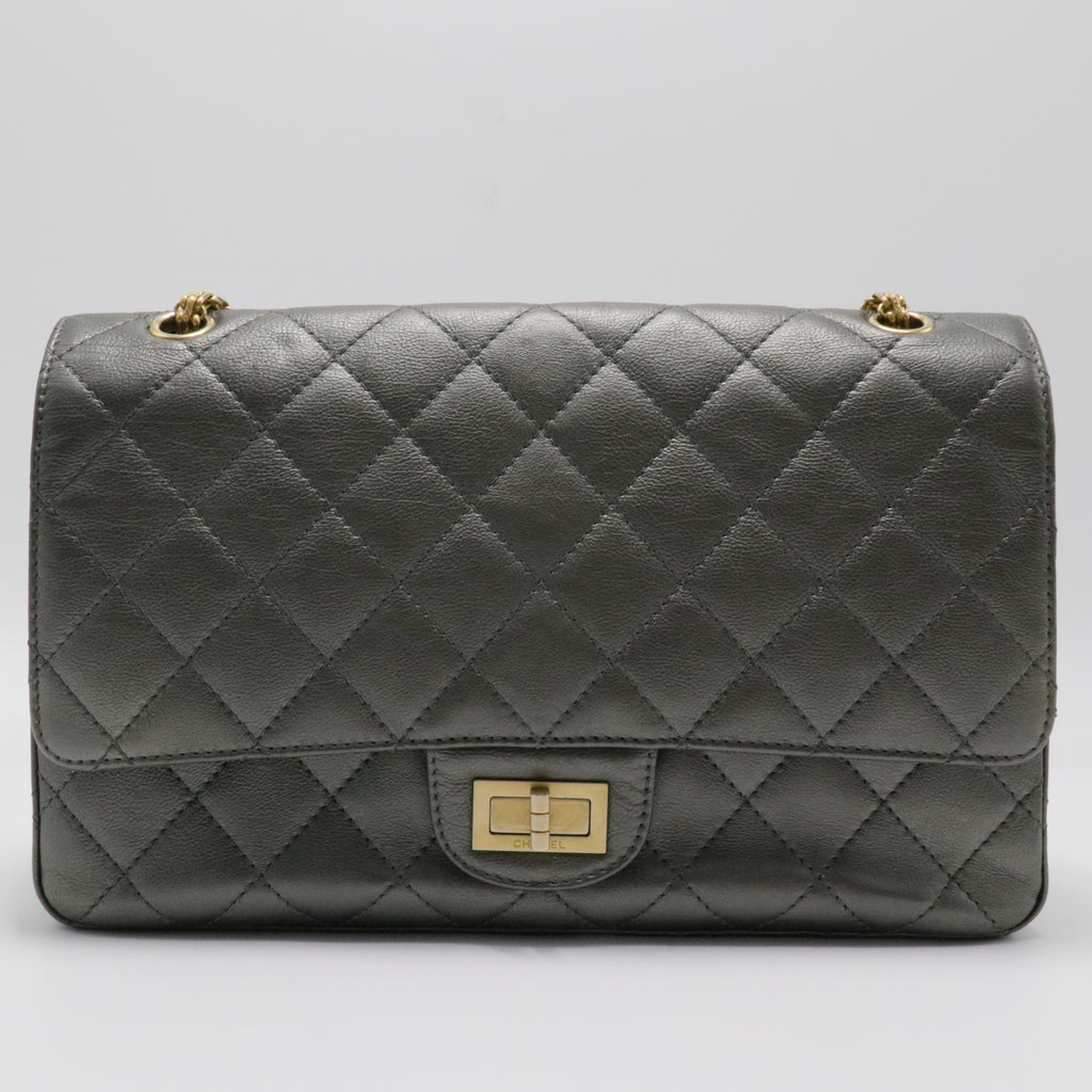 Reissue 2.55 Flap Bag Quilted Aged Calfskin Gisel
