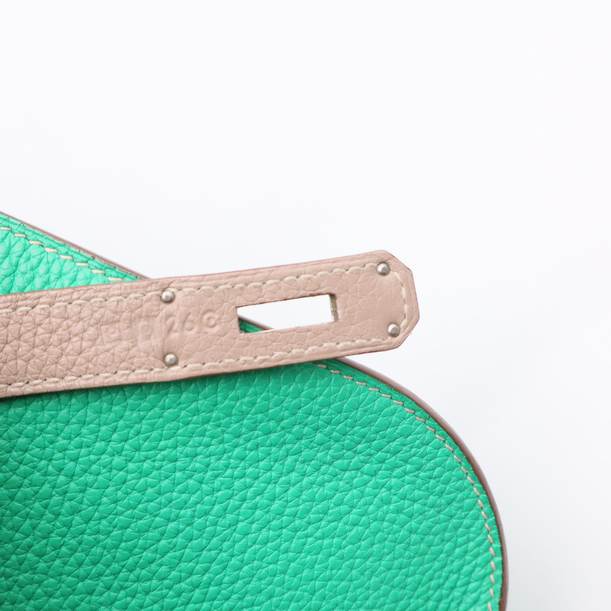 Hermes Menthe Taurillon Leather Sac Jypsiere Messenger Bag TWINS LDJ3084
