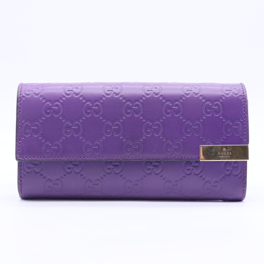 Soft Microguccissima Dice Chain Wallet