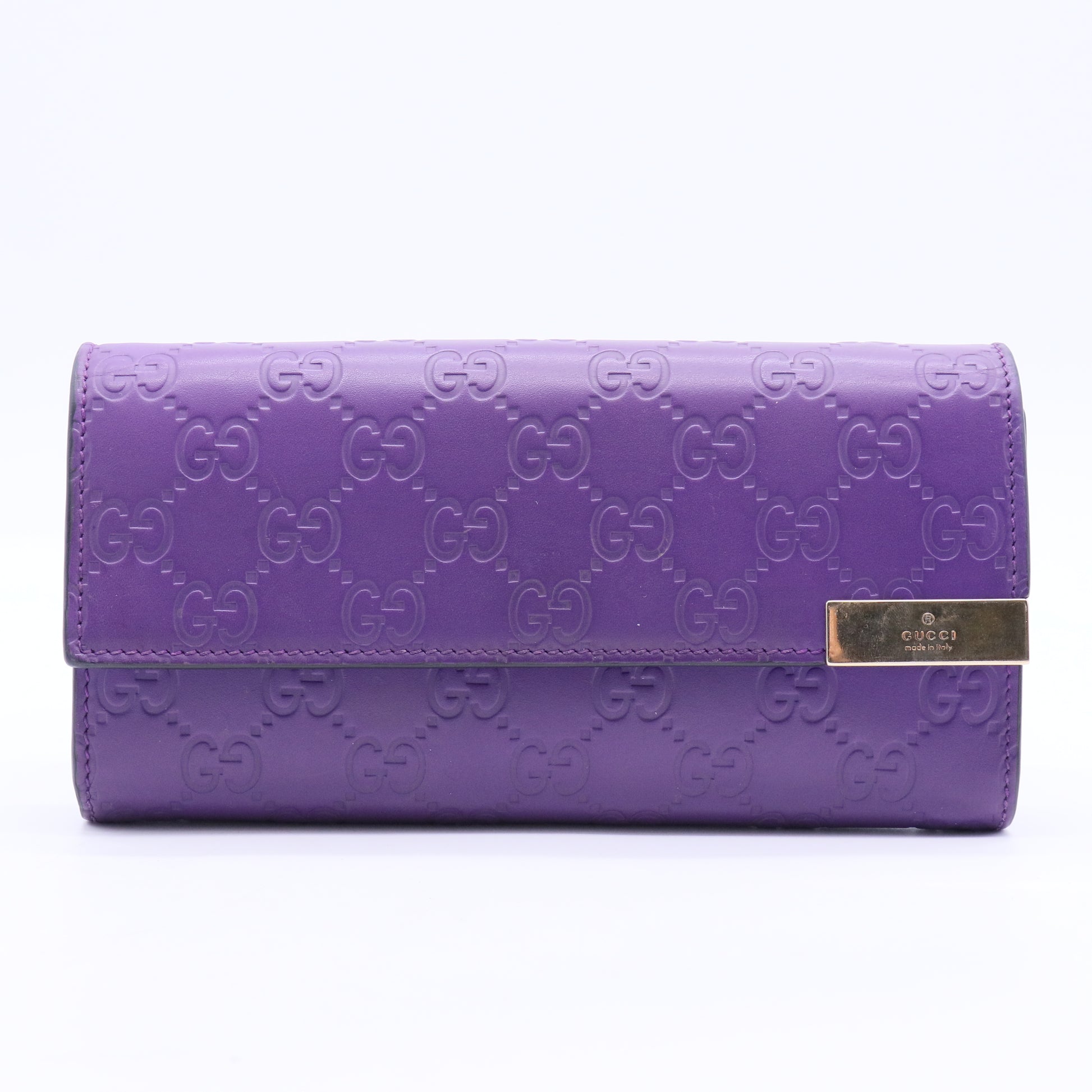 Soft Microguccissima Dice Chain Wallet