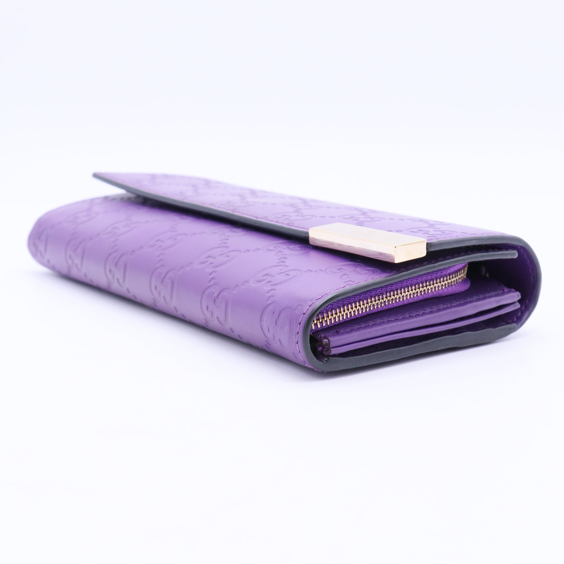 Soft Microguccissima Dice Chain Wallet
