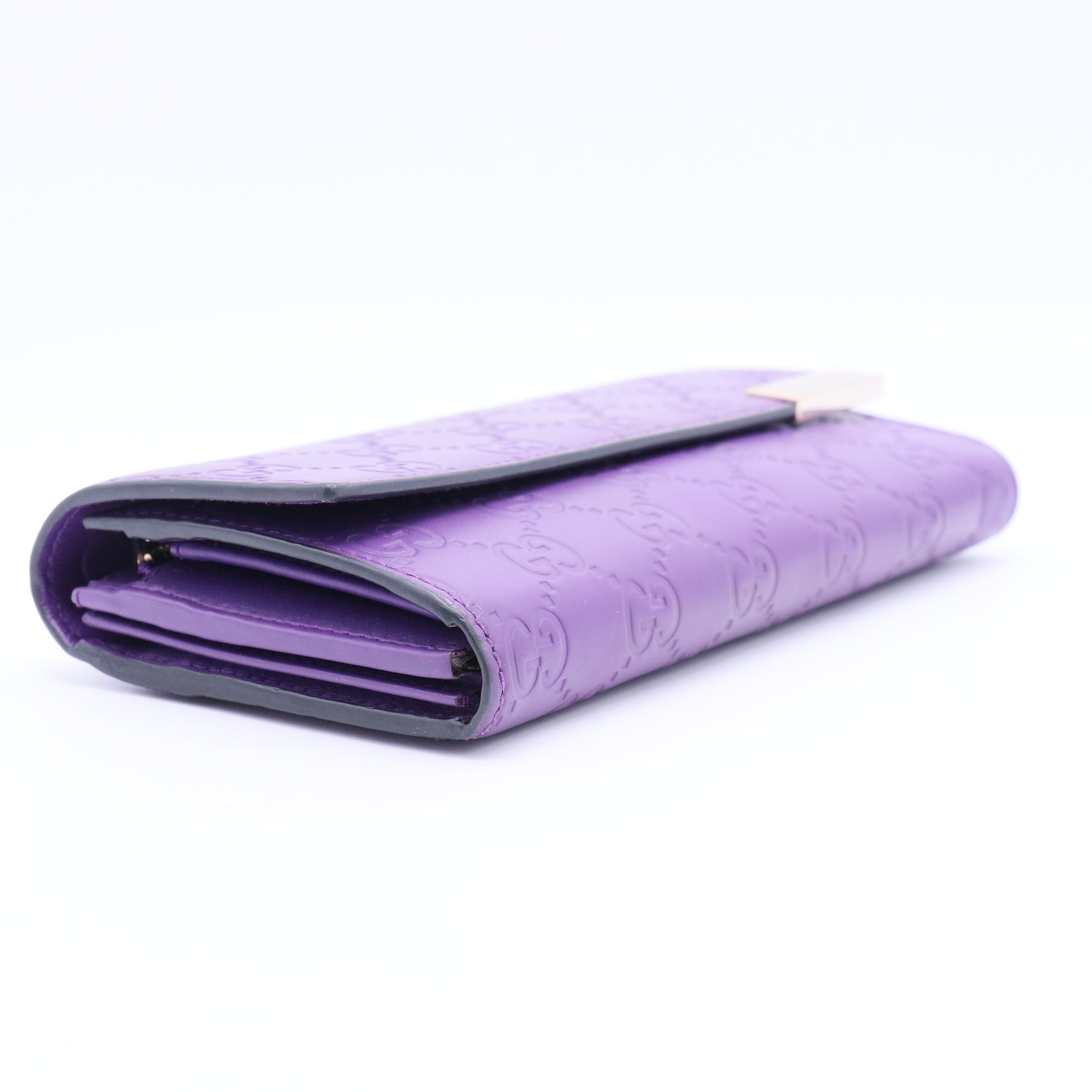 Soft Microguccissima Dice Chain Wallet
