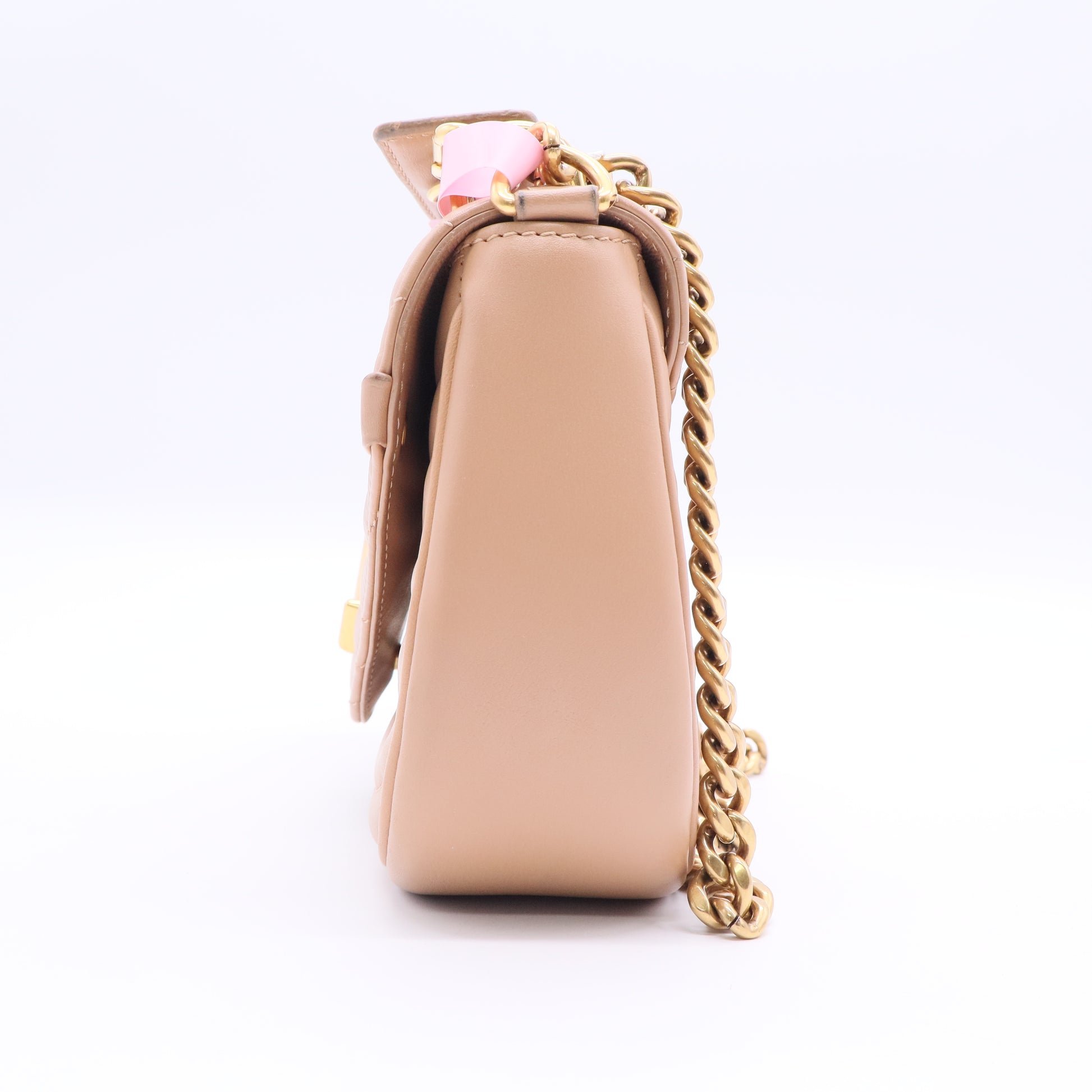 Louis Vuitton New Wave Chain Bag Quilted Leather MM Twins