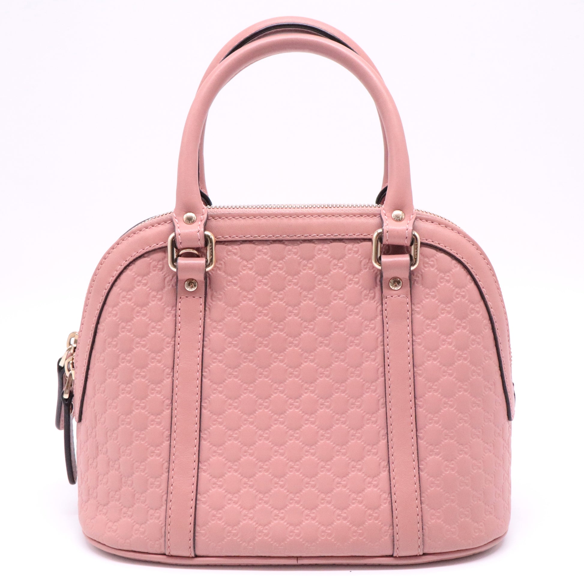 Convertible Dome Satchel Microguccissima Leather Mini