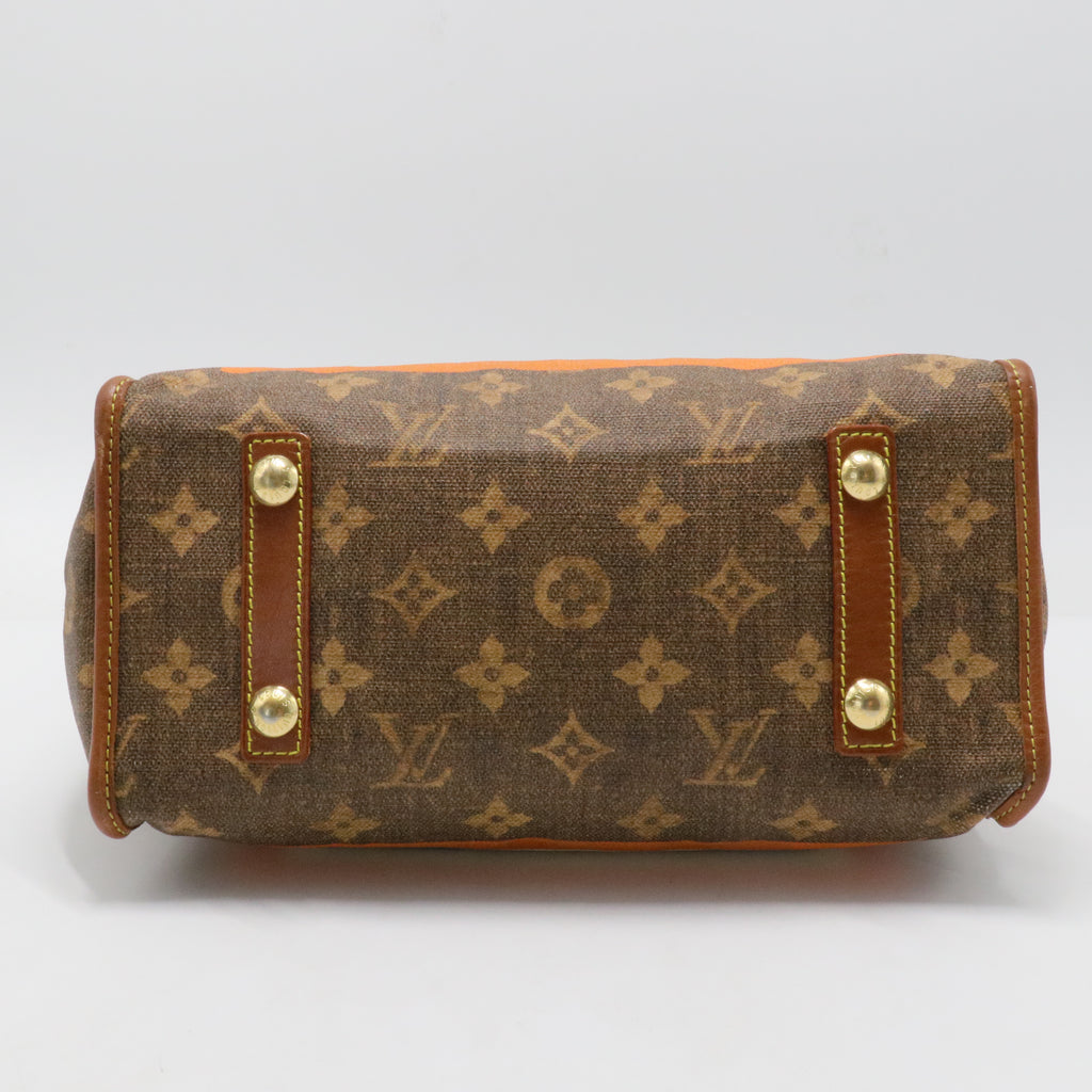Tisse Sac Handbag Limited Edition Monogram Canvas Rayures PM