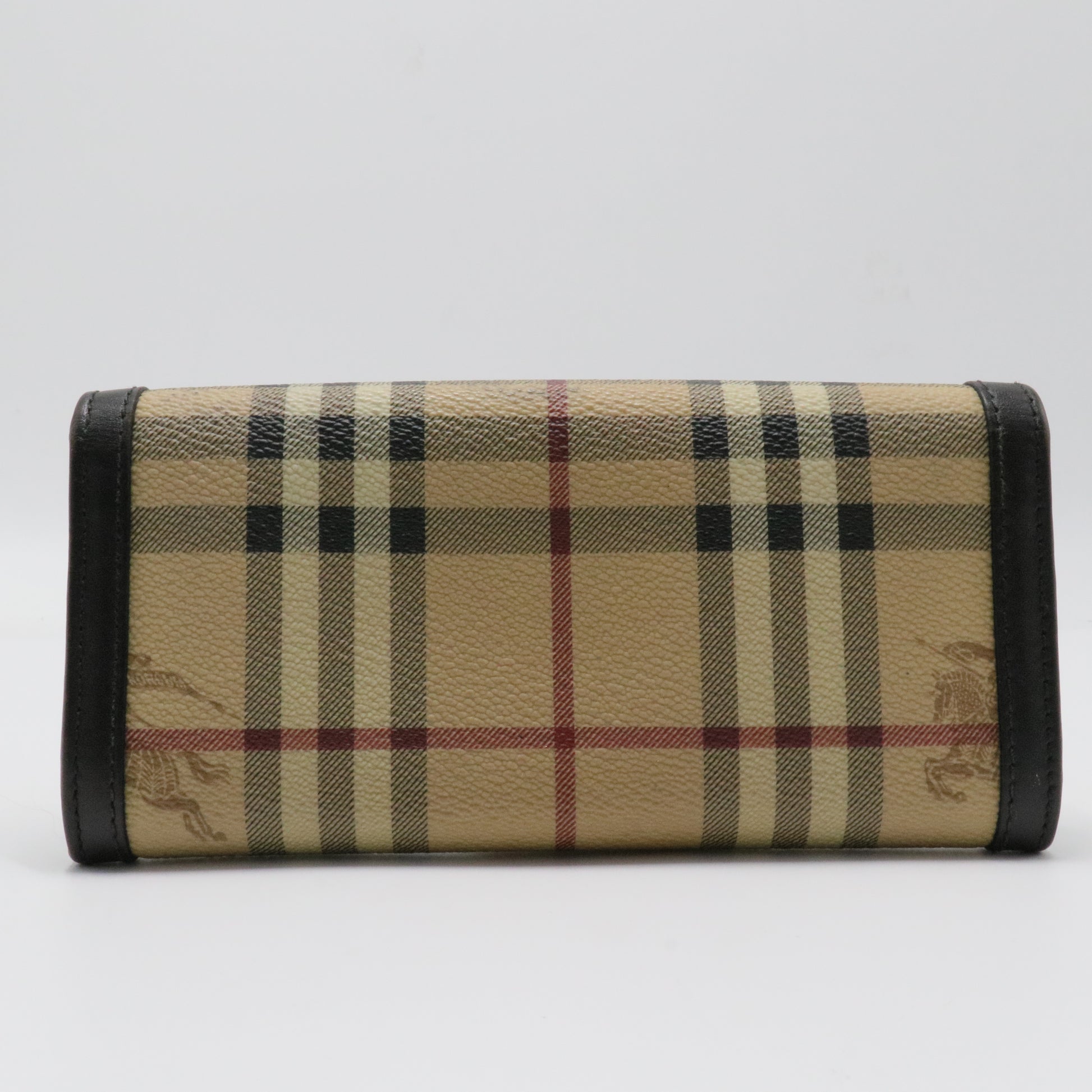 Plaid Print Continental Wallet
