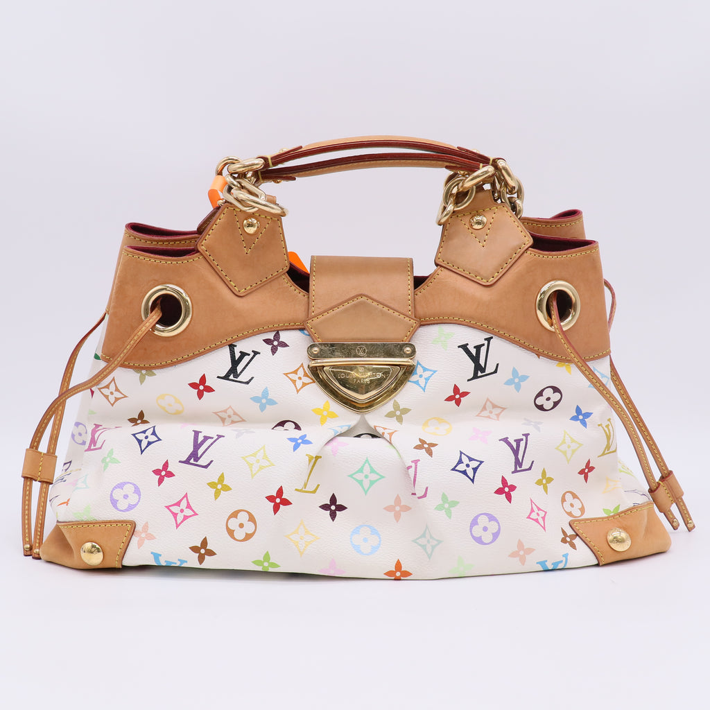 Louis Vuitton White Monogram Multicolore Ursula Bag twins LDZ541