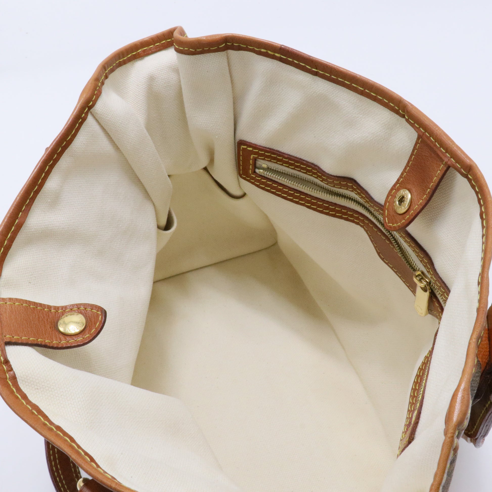 Tisse Sac Handbag Limited Edition Monogram Canvas Rayures PM
