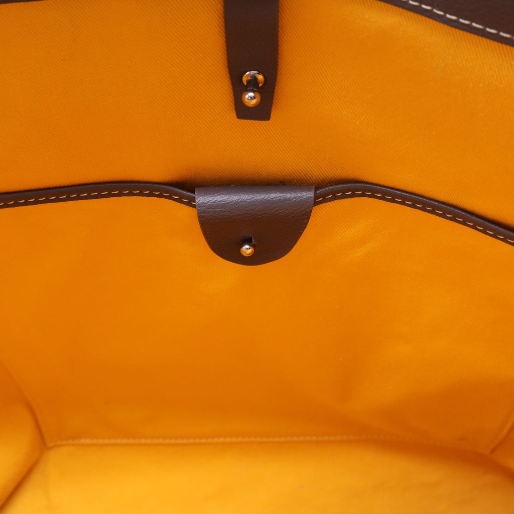 Goyardine Voltaire Tote with Strap Twins