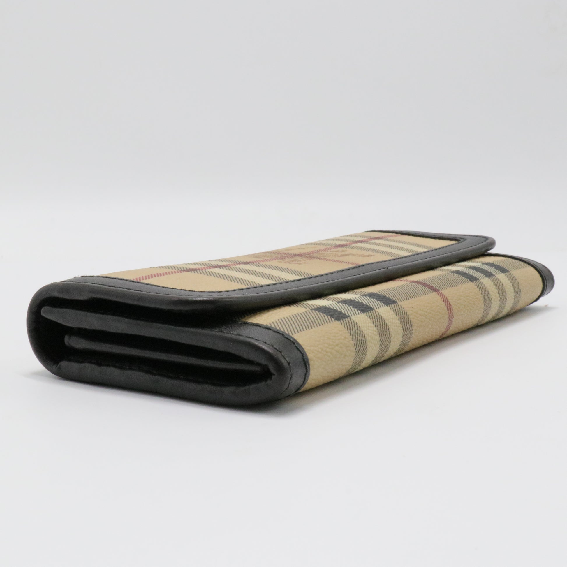 Plaid Print Continental Wallet