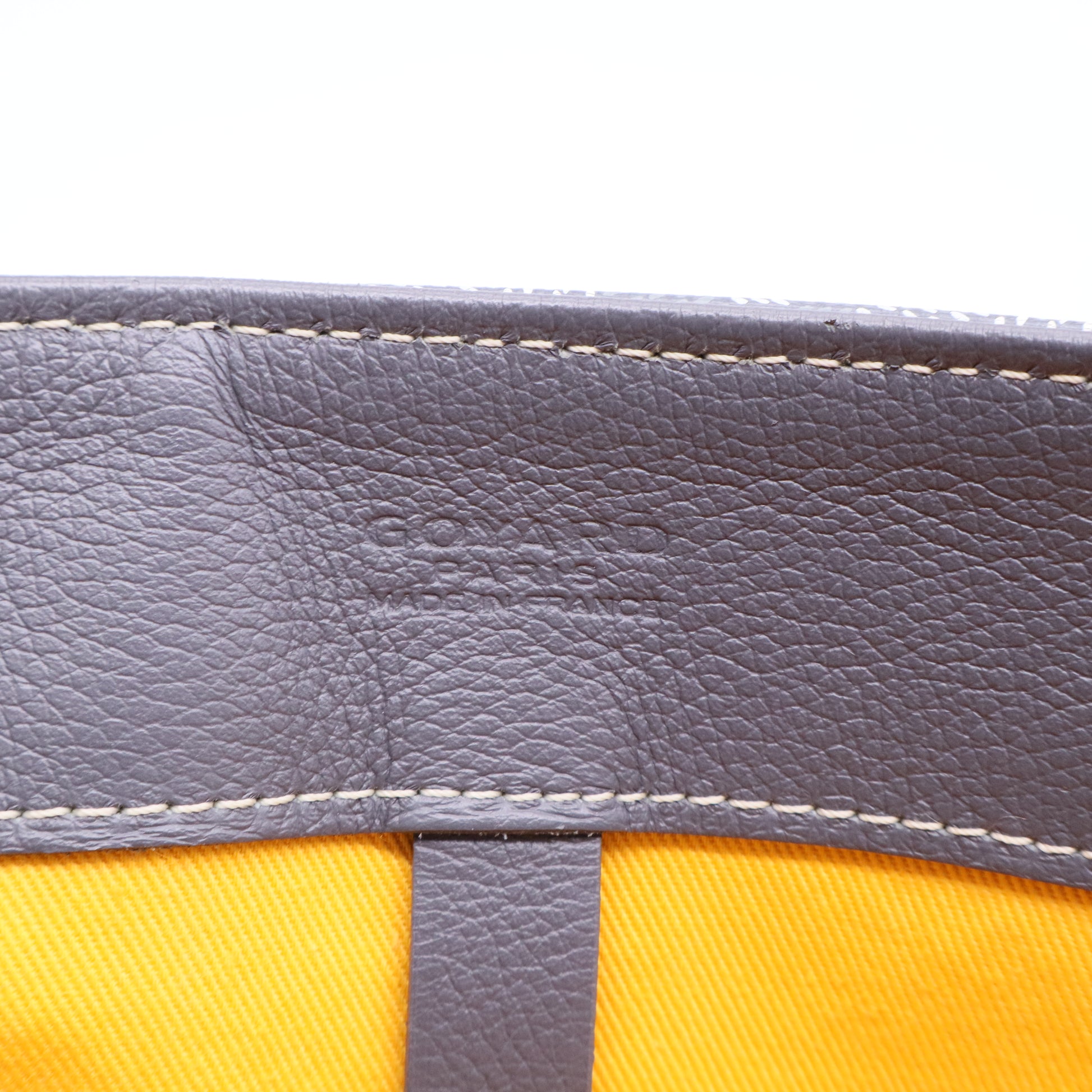 Goyardine Voltaire Tote with Strap Twins