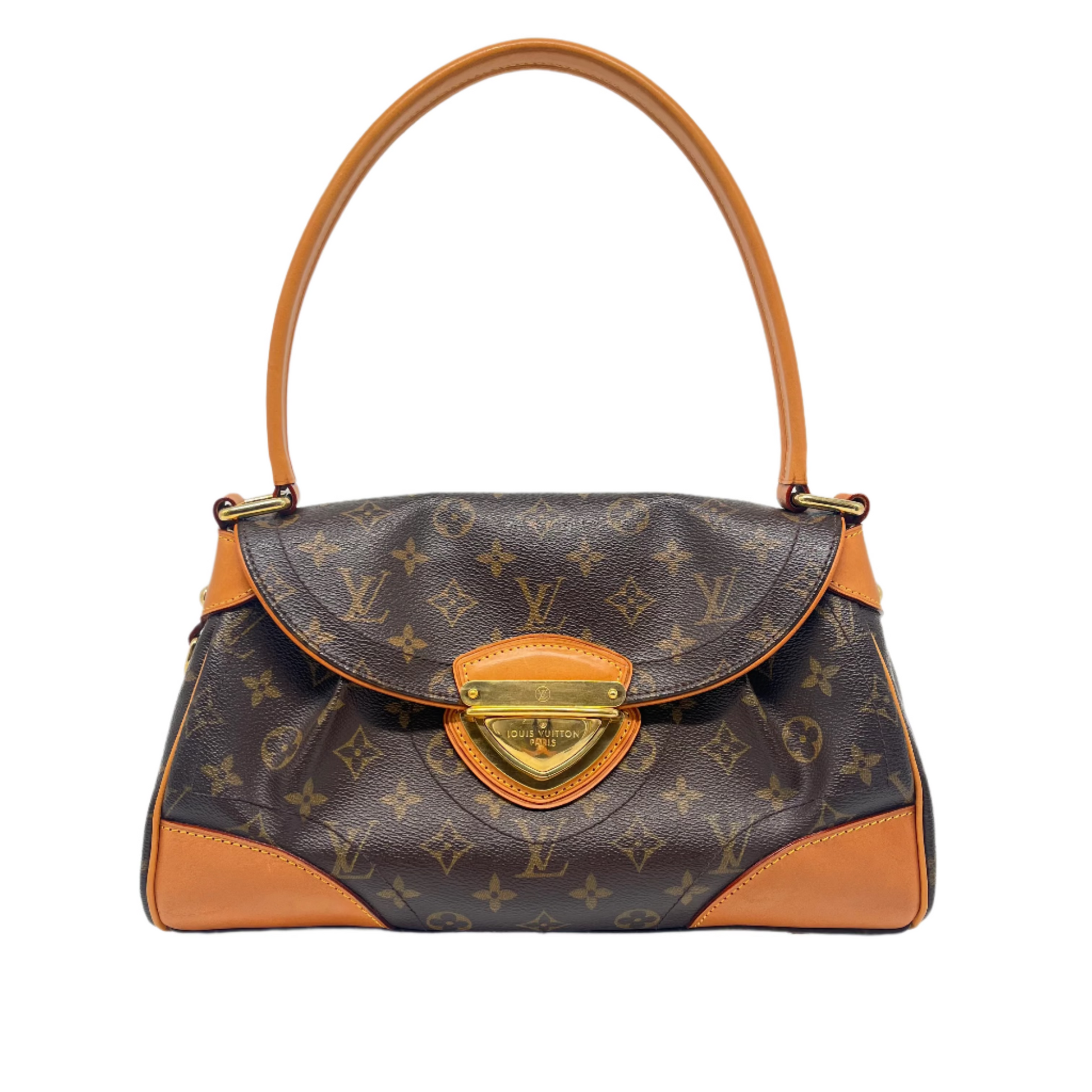 Beverly Handbag Monogram Canvas MM Twins