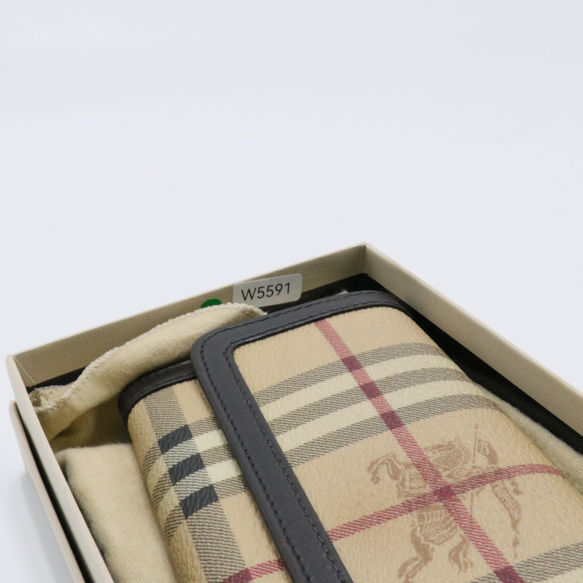 Plaid Print Continental Wallet