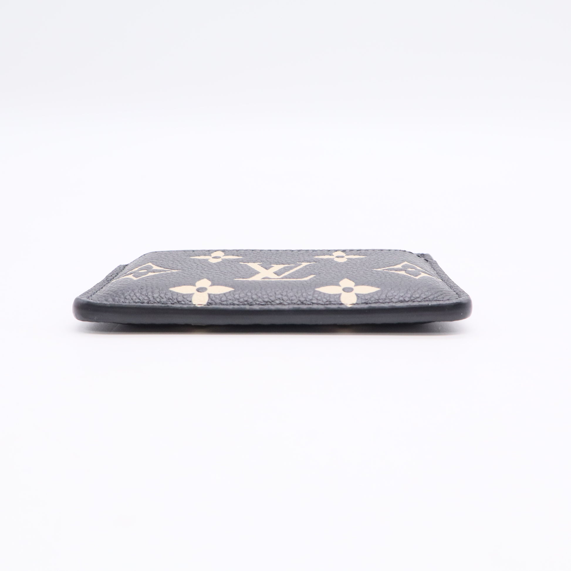 Louis Vuitton LV Monogram Mahina Leather Card Case Twins LDJ3153