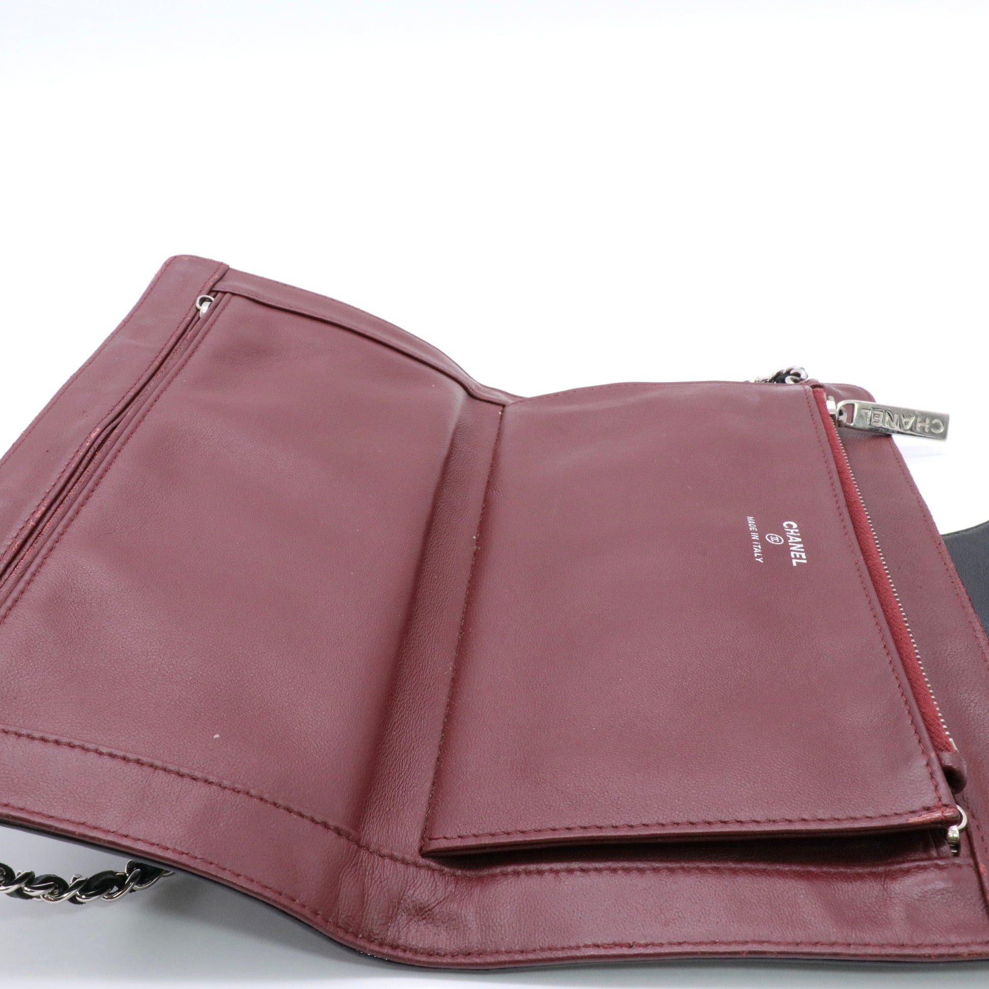 Black Patent Iconic Mini Crossbody Bag Twins