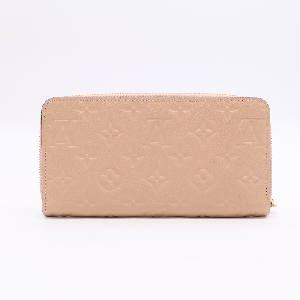 Louis Vuitton Arizona Monogram Empreinte Leather Zippy Wallet Twins LDJ3154