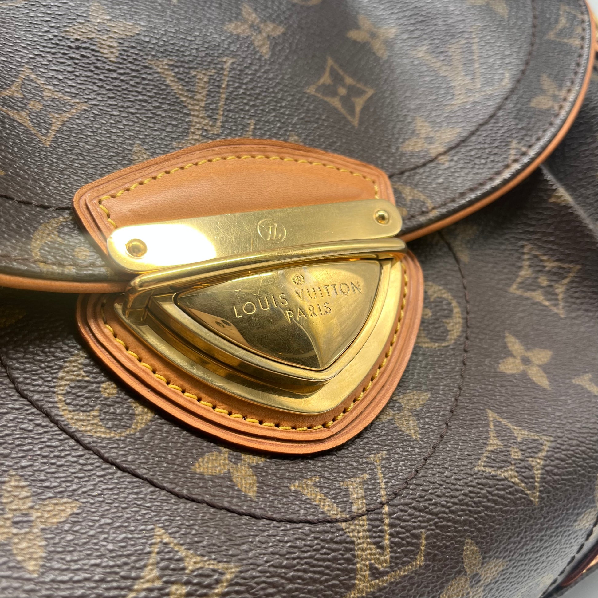 Beverly Handbag Monogram Canvas MM Twins