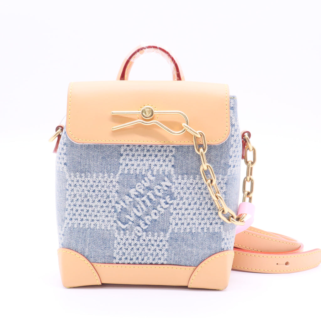 Steamer Bag Damier 3D Denim Nano J2173 Twins